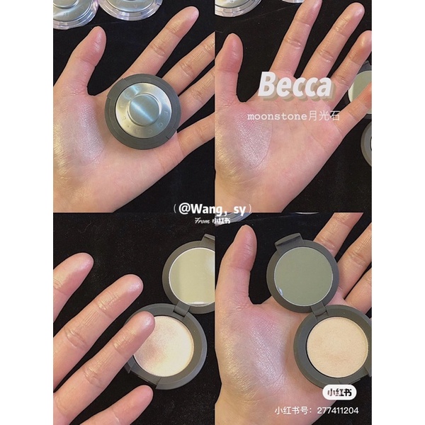 Phấn bắt sáng - highlight Becca Shimmering Skin Perfector™ màu Moonstone