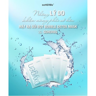 Mặt Nạ Sủi Bọt Mask Oxygen Bubble Detox