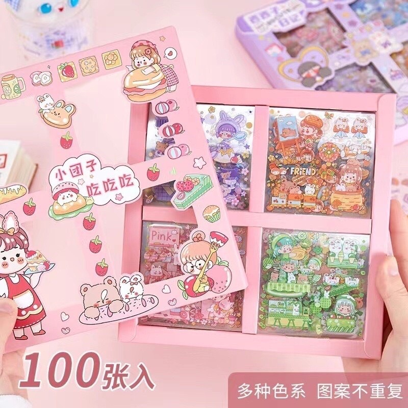 HỘP 100m STICKER TRANG TRÍ SIU RẺ