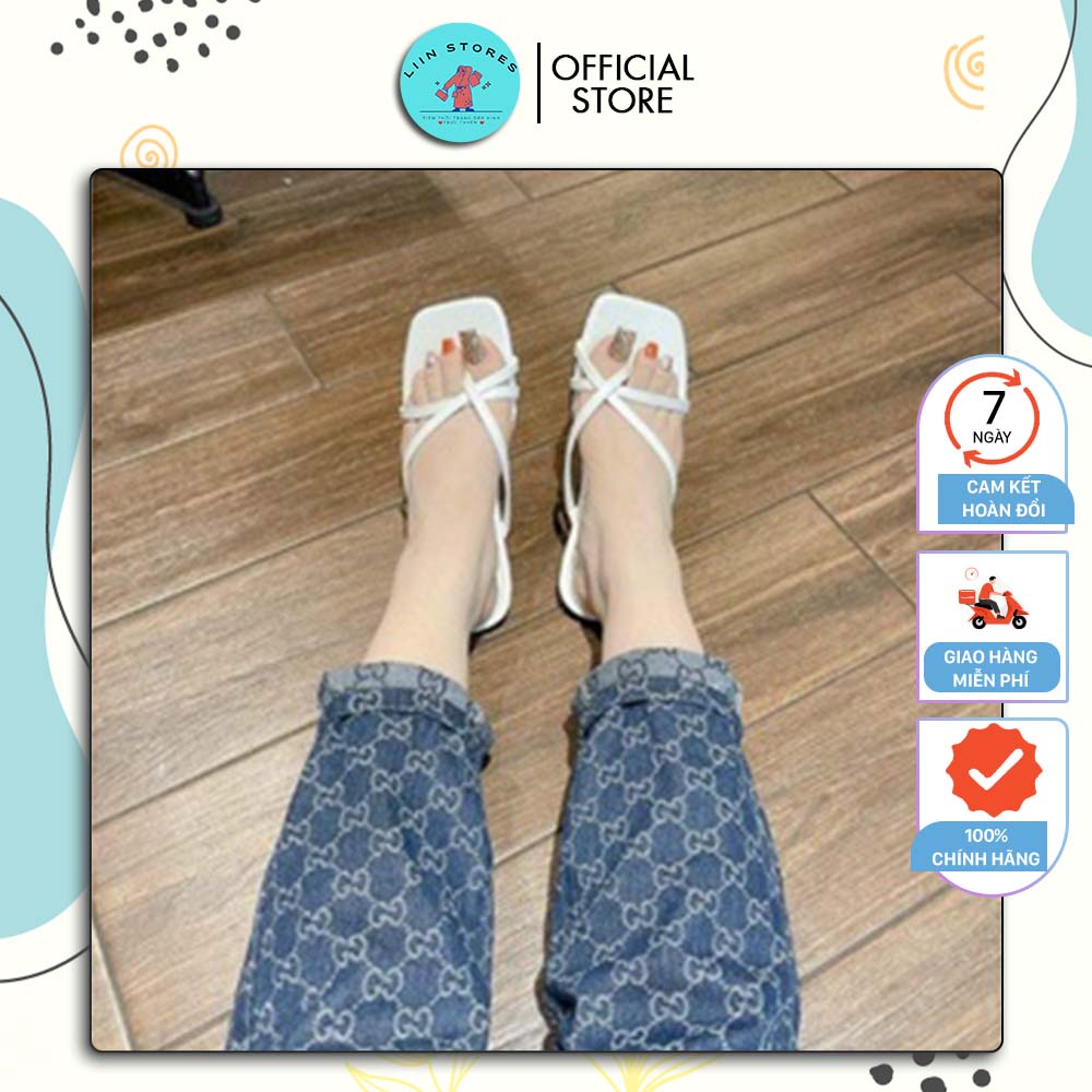 Dép Kiểu Dây Xỏ Ngón Đan Chéo Xinh Xắn, Ôm Chân, Dễ Mang Phù Hợp Với Mọi Phong Cách - L0022
