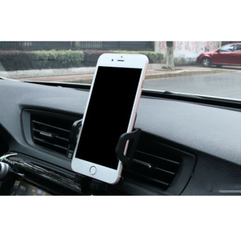 Giá đỡ điện thoại trên ô tô gắn taplo và cửa gió điều hòa, kẹp điện thoại ô tô cực kì chắc chắn | BigBuy360 - bigbuy360.vn