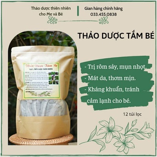 THẢO DƯỢC TẮM BÉ TRỊ RÔM SẢY