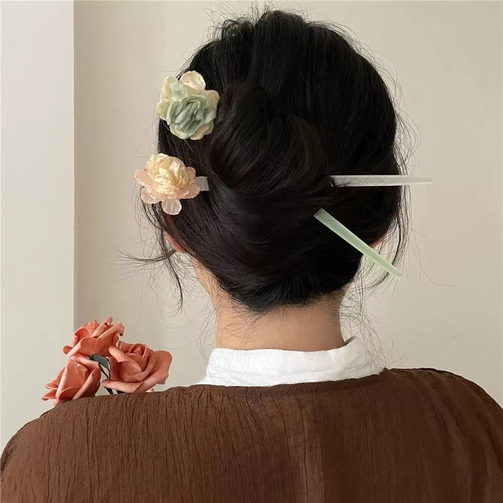Trâm Cài Tóc Hoa Tre Đơn Giản Hiện Đại Phong Cách Hanfu Cổ Điển Cho Nữ