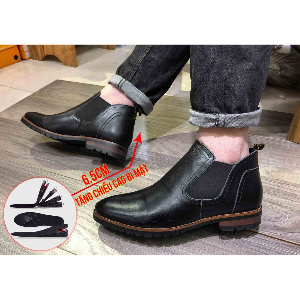 FREE SHIP G2-996 Giày Chelsea Boot - Tăng chiều Cao