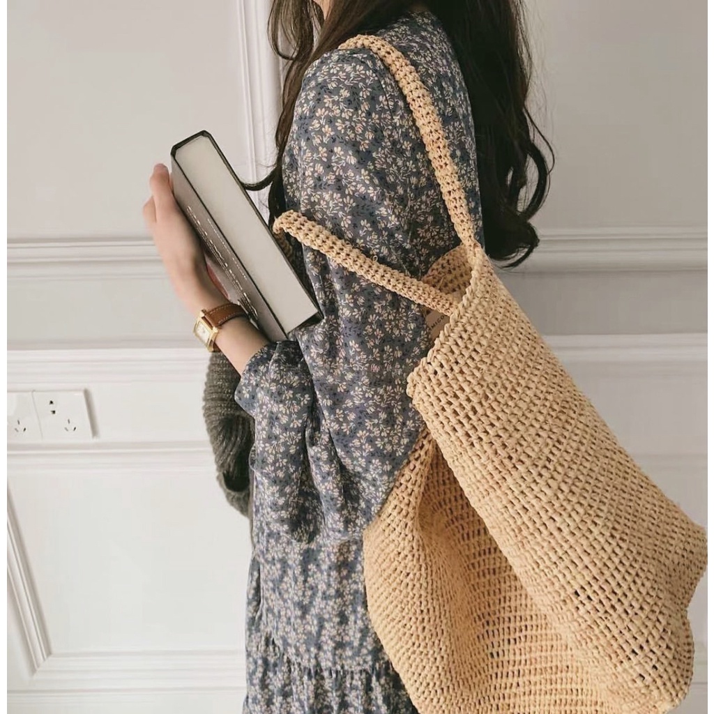 Đầm hoa vintage 2 lớp - Kèm ảnh cận chất vải #dreamy