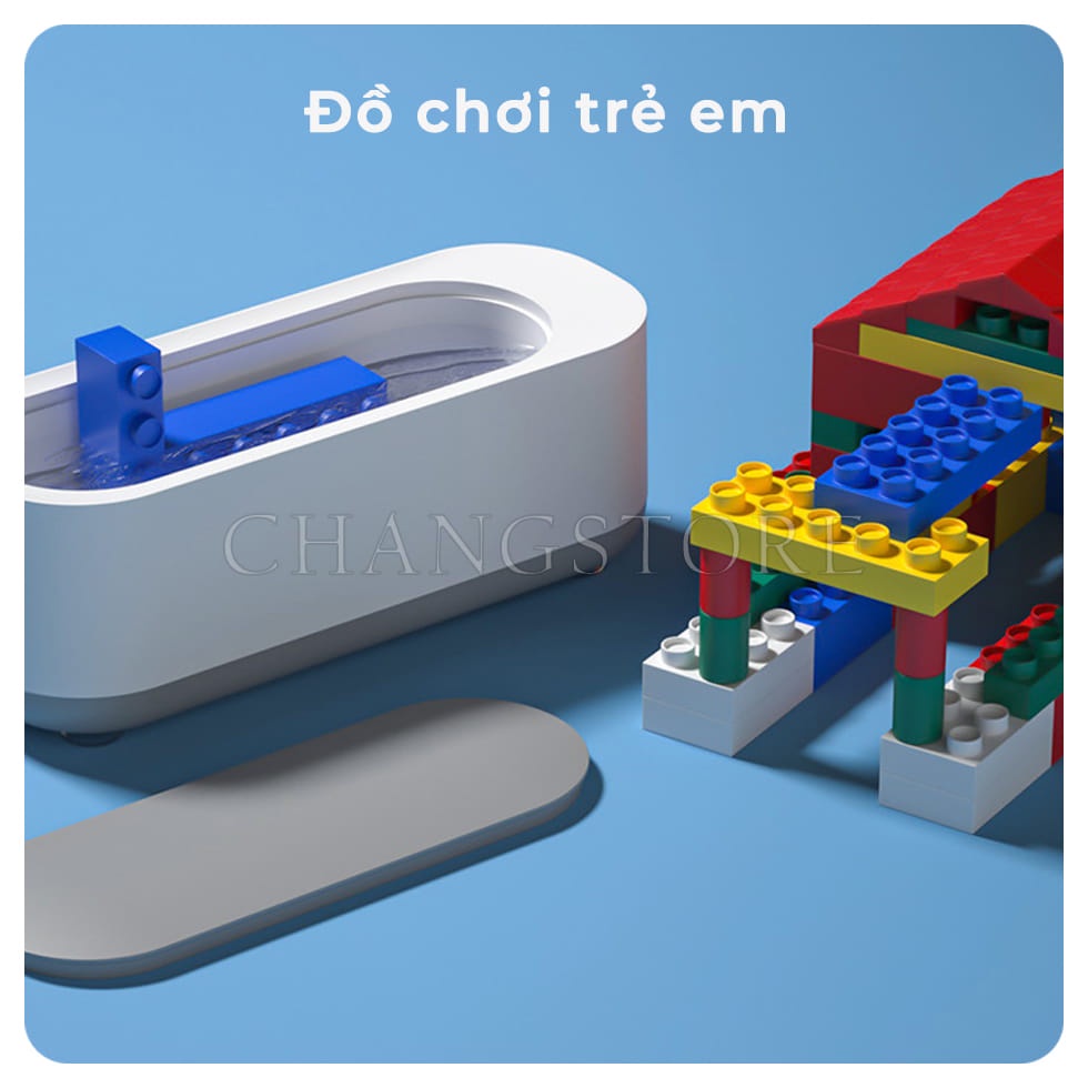 Máy Tẩy Rửa Đa Dụng Cầm Tay Nhỏ, Đồ Trang Sức, Kính, Máy Tẩy Rửa Mini Đa Năng Tiện Lợi