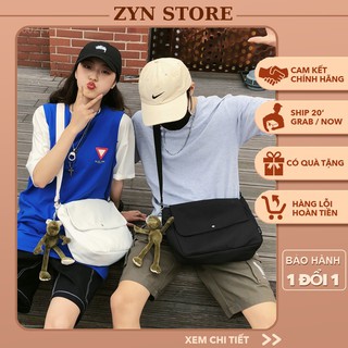 TÚI TOTE ĐEO CHÉO UNISEX NAM NỮ VẢI CANVAS - PHONG CÁCH ULZZANG