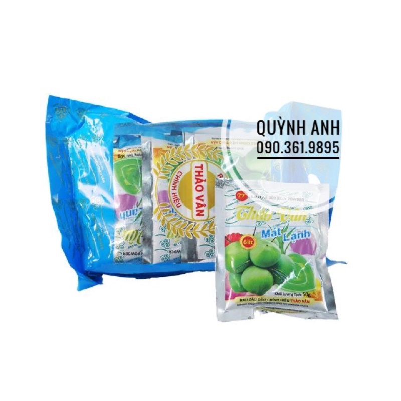 Bột rau câu dẻo Thảo Vân gói 500g