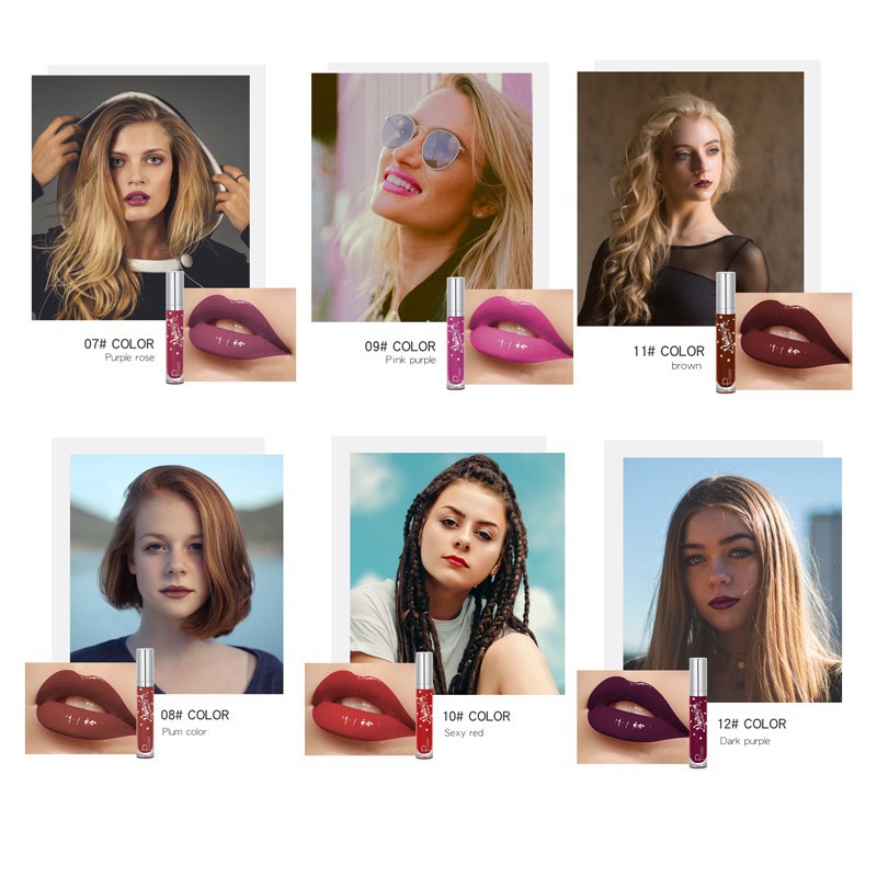 Son kem Pudaier lâu trôi có 12 màu tuỳ chọn 60g