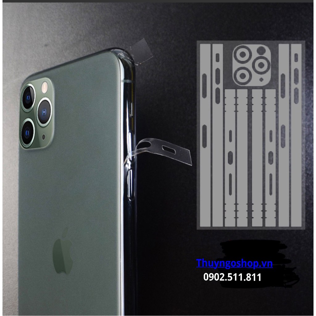 PPF 4 cạnh viền trong suốt Iphone X - XR - Xs Max - 11 - 11 Pro - 11 Pro Max - 12 - 12 mini - 12 Pro - 12 Pro Max