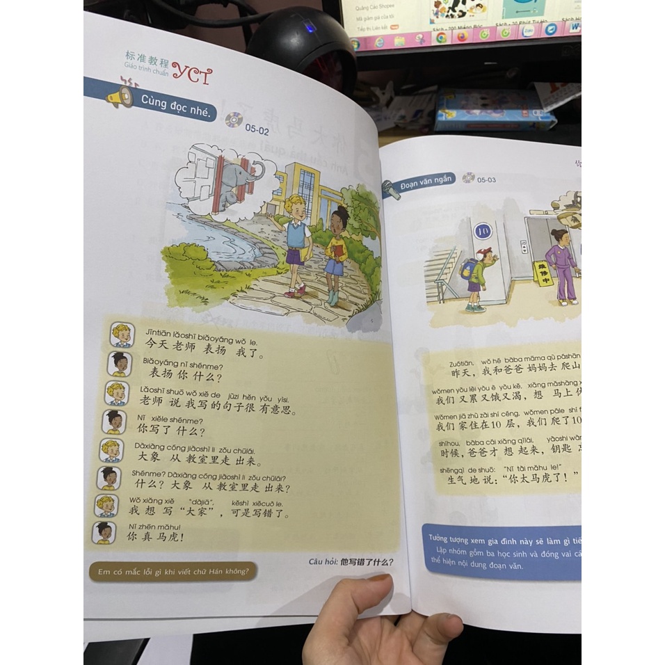 Sách - Giáo trình chuẩn YCT 6 + Kèm đĩa CD