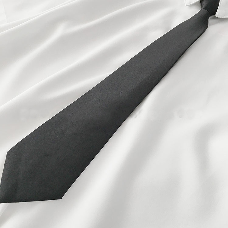 Cà vạt thắt sẵn nam nữ học sinh sinh viên kỉ yếu Hàn Quốc chiều dài 40cm PK25