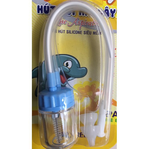 Hút mũi 2 dây Dolphin an toàn cho bé sơ sinh