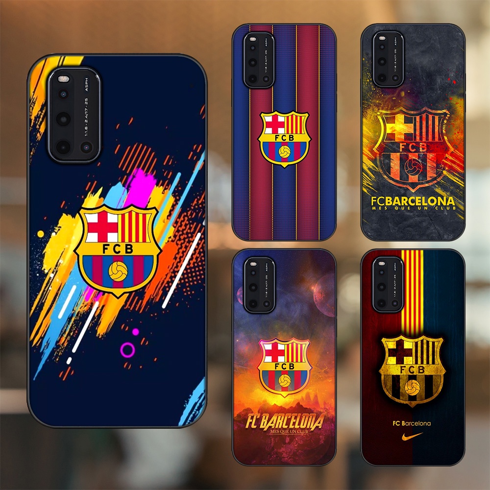 Ốp lưng Vivo V19 viền đen in hình Barcelona Barca