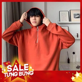 💦Áo Hoodie Sịn Oversize Nón 2 Lớp Dây Kéo Cổ M253💦 -Hàng nhập khẩu