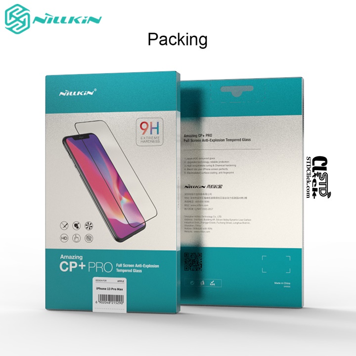 KÍNH CƯỜNG LỰC IPHONE 13 PRO MAX NILLKIN CP+PRO 2.5D CHÍNH HÃNG