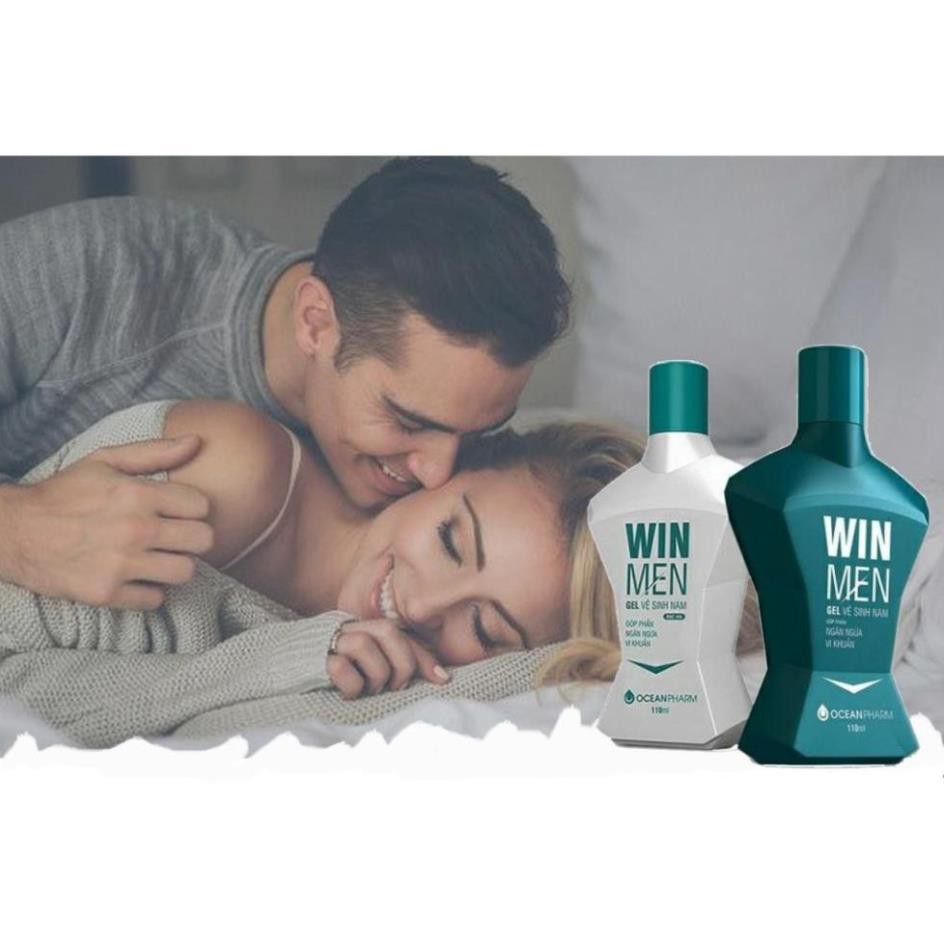 Combo 2 chai Gel vệ sinh nam Winmen 110ml - Dung dịch vệ sinh vùng kín nam giới - Hương bạc hà mát lạnh