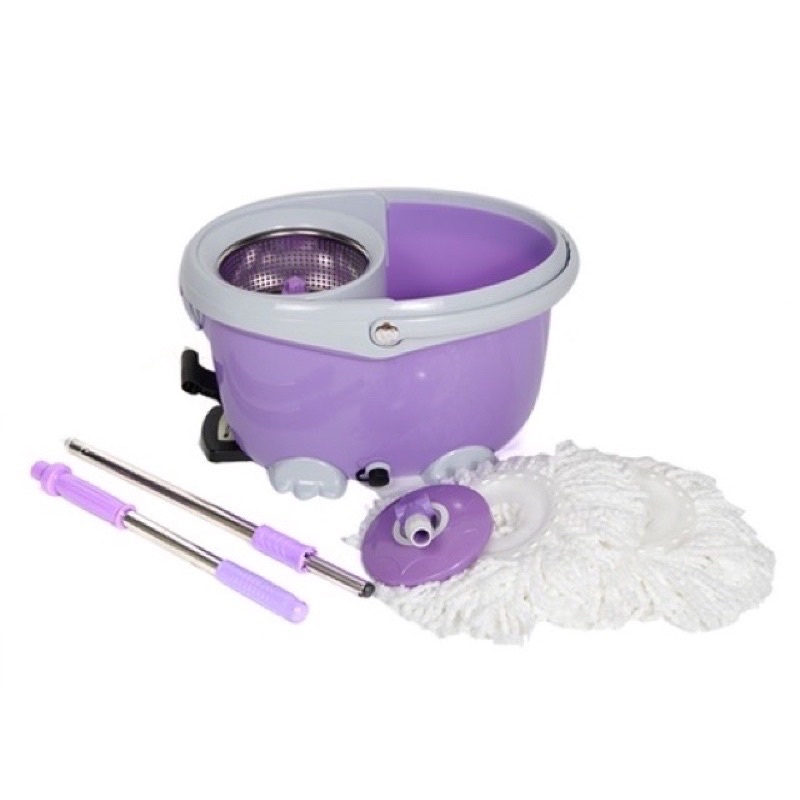 Bộ xô lau nhà Easymop 360 độ cao Cấp và Bộ phụ kiện thay thế