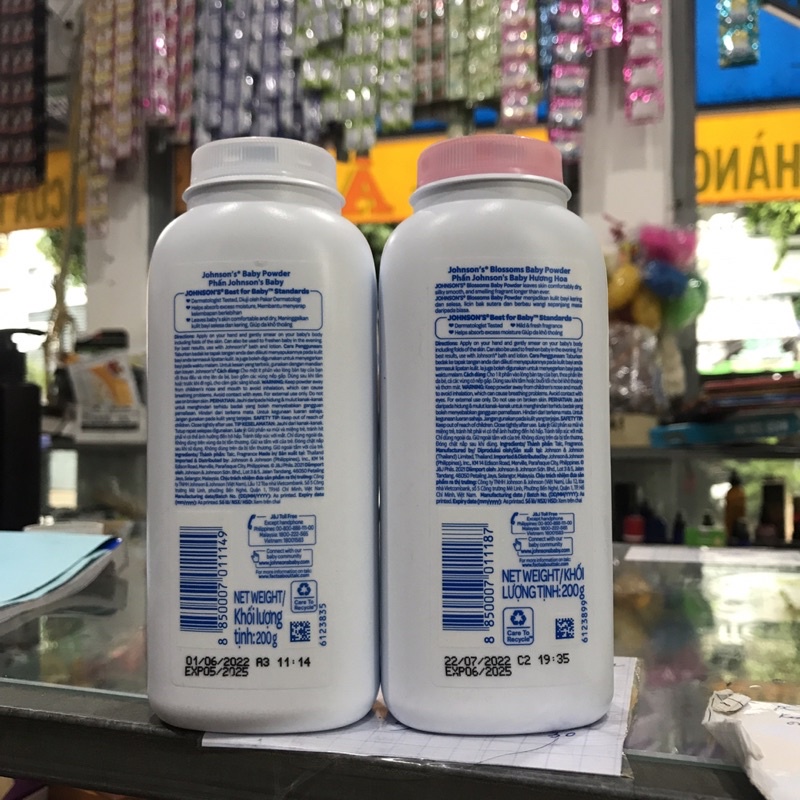 Phấn Thơm Johnson's Baby Powder 200G(hàng công ty)