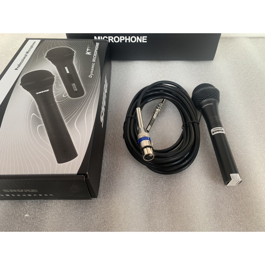 Micro Karaoke Shure 959 dây dài 5m