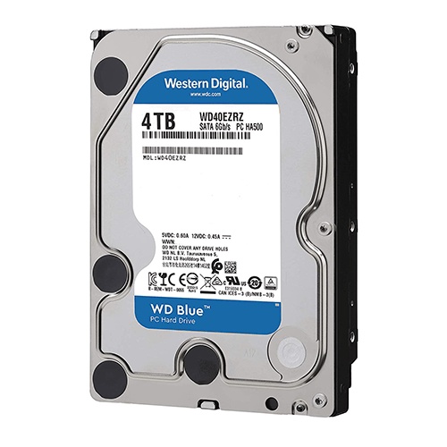 Ổ cứng HDD WD Blue SATA 6GB/s 3.5 inch 4TB / 6TB Bảo hành 2 năm - Chính Hãng WD