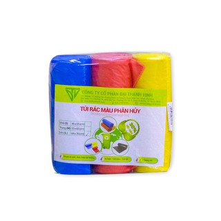 TÚI RÁC PHÂN HỦY (1 BỘ 3 CUỘN TÚI ĐỰNG RÁC TỰ PHÂN HỦY ĐỦ SIZE NHỎ , TRUNG, LỚN)