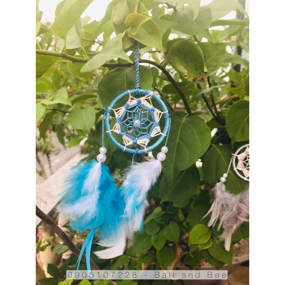 Vòng Dreamcatcher Đan Thủ Công Nhiều Màu Sắc - Trang Trí Phòng Và Làm Quà Tặng Kỉ Niệm Ý Nghĩa