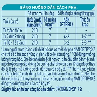 [Date 11.2024] Sữa Nestle NAN Optipro HMO số 2 lon 800g