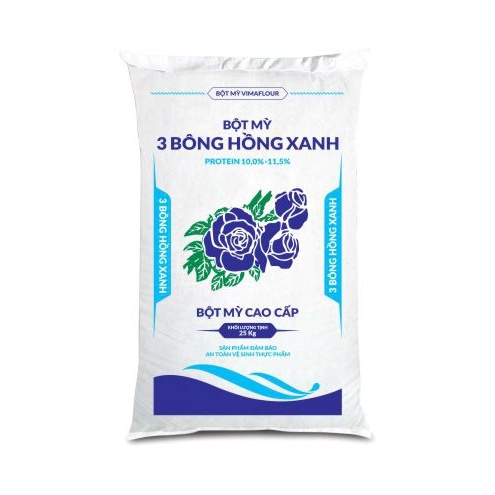 Bột mì bông hồng xanh 500gr làm bánh trung thu nướng, bánh gato, bánh mì, bánh bông lan đúng vị - Vaobep365