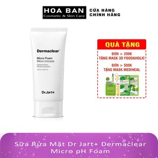 Sữa Rửa Mặt Dr Jart+ Dermaclear Micro pH Foam