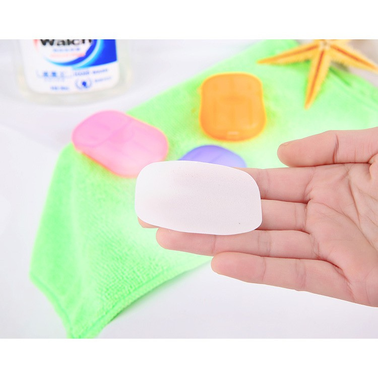 20 Miếng Xà Phòng Dùng 1 Lần