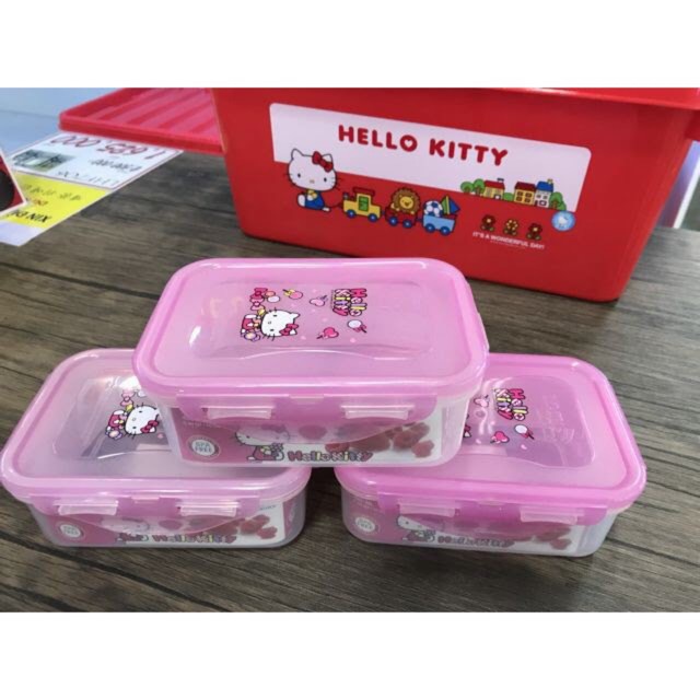 Hộp đựng cơm Lock&Lock Hello Kitty 460ML LKT818