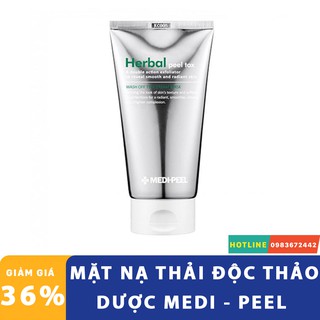 Mặt nạ thải độc medi-peel herbal peel tox 💖freeship💖 mặt nạ thải độc thảo dược halincoshn446mj
