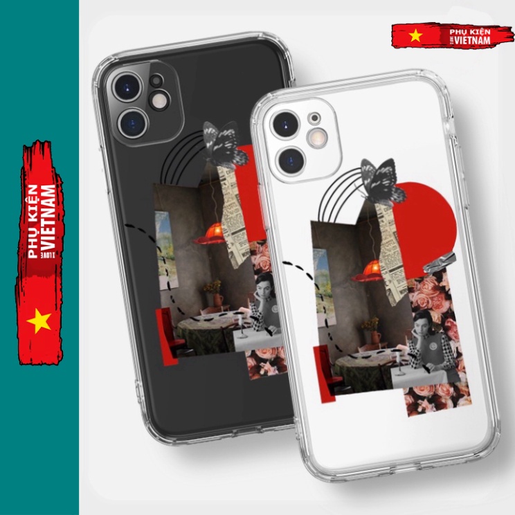 Ốp lưng iphone 6, 6s plus, 7 8 Plus, X, XS, XR, XSMAX, 11 , 12, 13 PROMAX suốt trong quãng BÉ GÁI cute PKVN