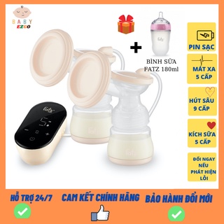 Máy hút sữa điện đôi Fatz Baby Chorus 2 có mát xa và kích sữa 9 cấp độ lực