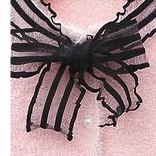 Áo khoác len cài cúc cổ nơ ren siêu xinh bé gái size 8-18kg (HÀNG QCCC) AL34