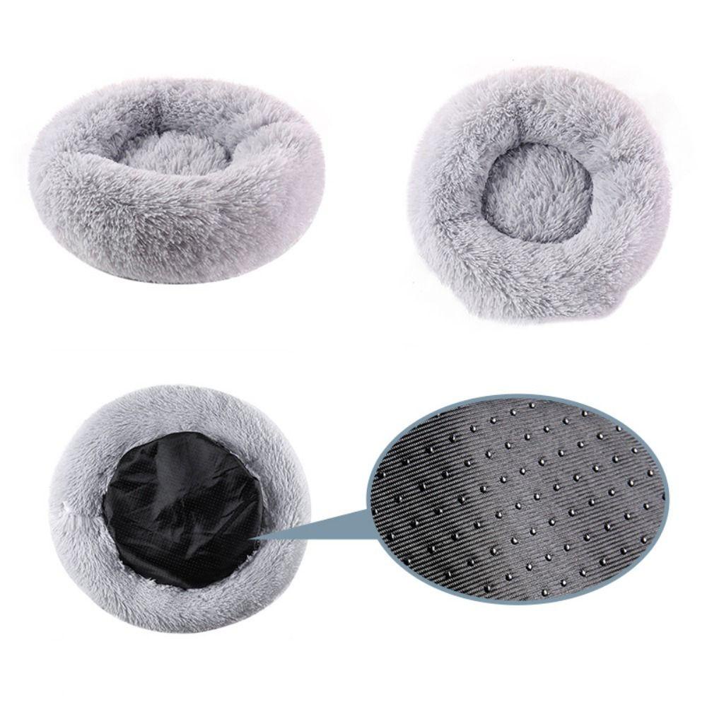 Thảm Tròn Mềm Mại Chống Căng Thẳng Cho Thú Cưng