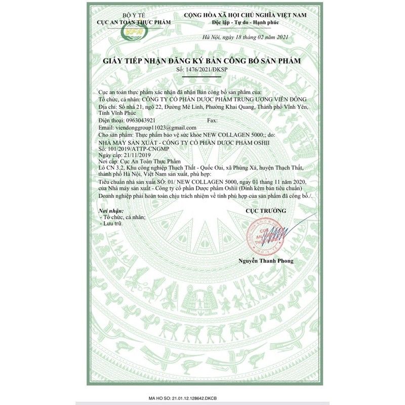 NEW COLLAGEN 5000 (hộp 10 lọ) nước uống bổ sung colagen giúp đẹp da chống lão hóa, tăng vòng 1