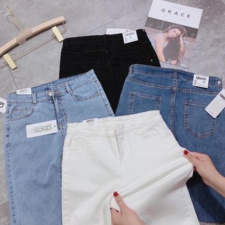 Quần lửng nữ chất jean đẹp M1258