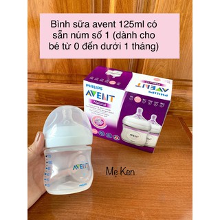 BÌNH SỮA PHILIPS AVENT NATURAL - Mẹ Ken