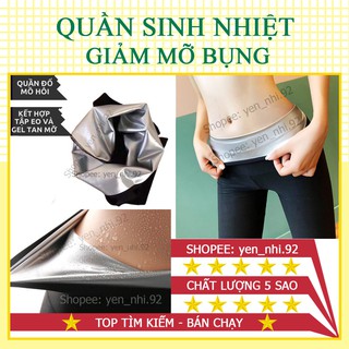 (HOT) Quần Sinh Nhiệt Giảm Mỡ Bụng
