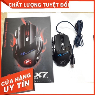 Chuột Game Imce X7 dây dù dài đầu USB ( đen )