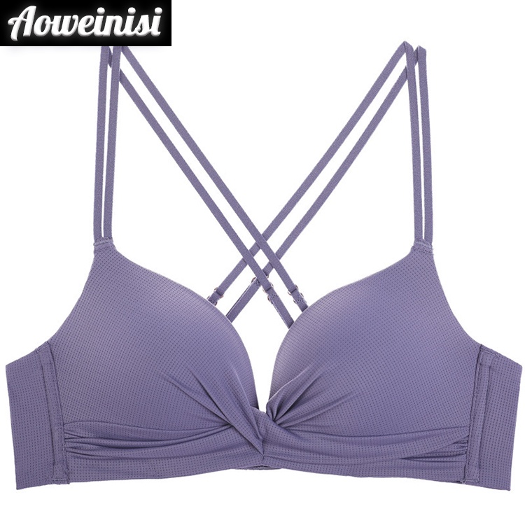 Áo ngực AOWEINISI hai dây nâng ngực trẻ trung thời trang dành cho nữ