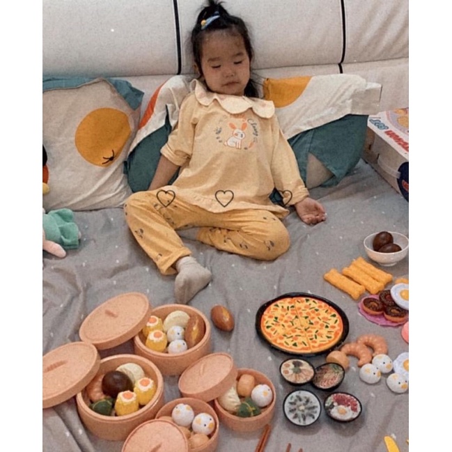 Đồ Chơi Nấu Ăn Dimsum 84 Chi tiết Cho Bé Siêu To Đẹp Có Hộp Đẹp Làm Quà Tặng