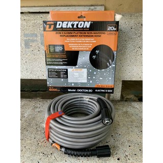 Dây xịt rửa cao áp 10m, 15m, 20m dekton