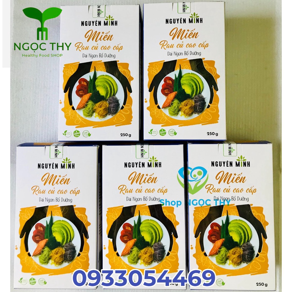 Miến rau củ Nguyên Minh 250gr, thực phẩm lowcarb ăn kiêng eatclean