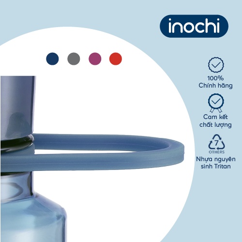 Bình nước Inochi - Kita Slim 350ml,500ml, 700ml nhiều màu