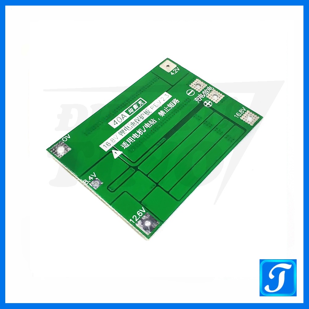 Mạch Sạc 4S 40A Bảo Vệ Pin và Cân Bằng Sạc Pin Lithium 18650 26650 và Polymer