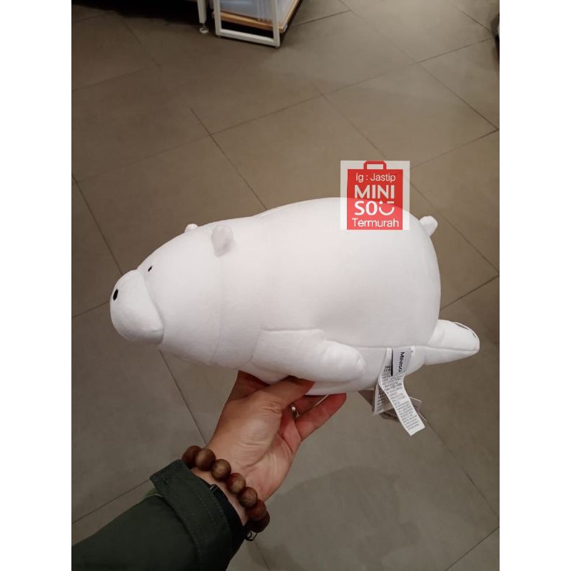 Miniso Gối Cổ Hình Gấu Bông 2 Trong 1 (34X22Cm)