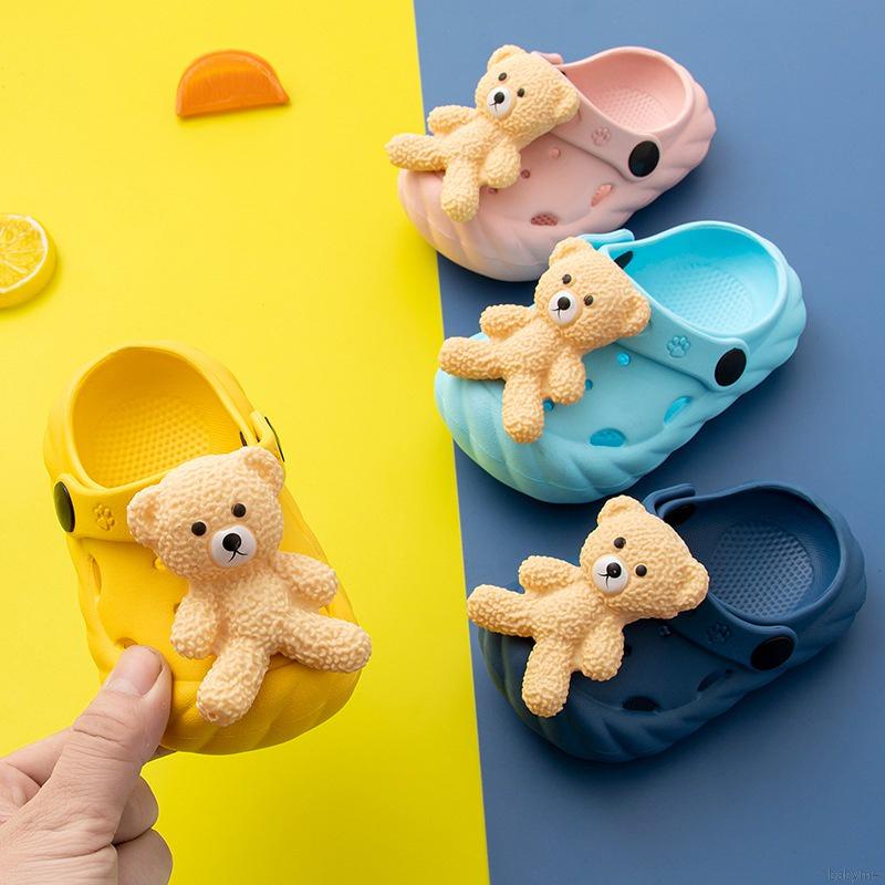 Dép đi trong nhà chống trượt chống sốc thiết kế dễ thương dành cho trẻ nhỏ
